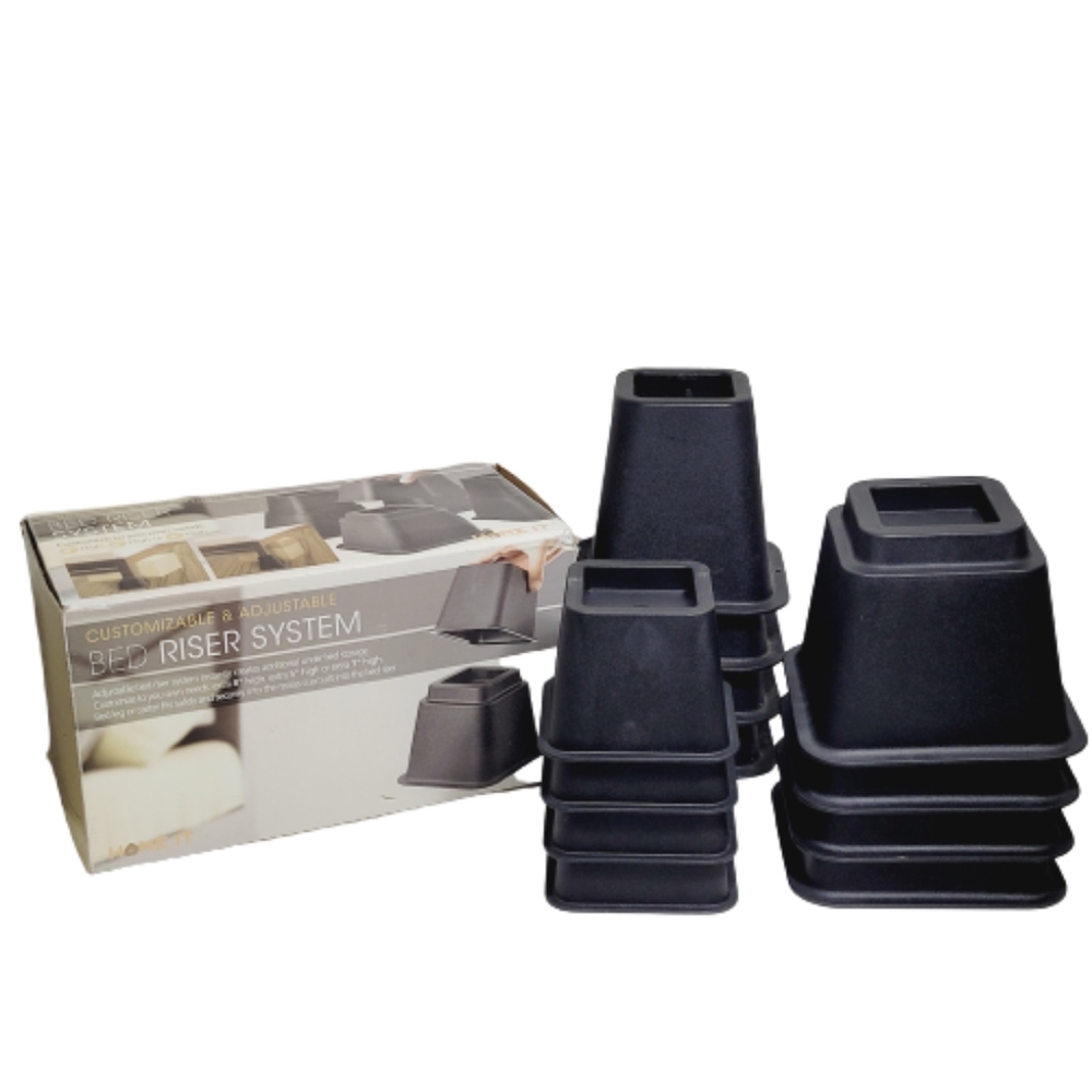 Home-it Customizable & Adjustable Bed Riser System for Furniture